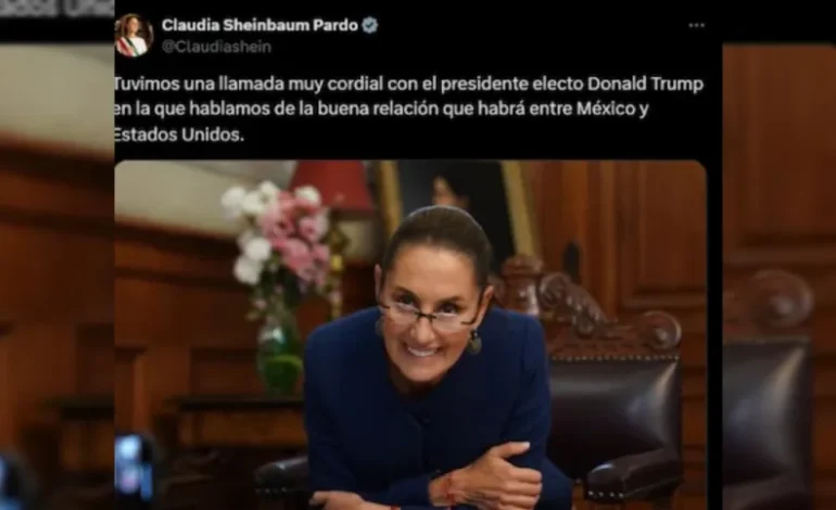 Sheinbaum ya habló con Trump, «Habrá buena relación»