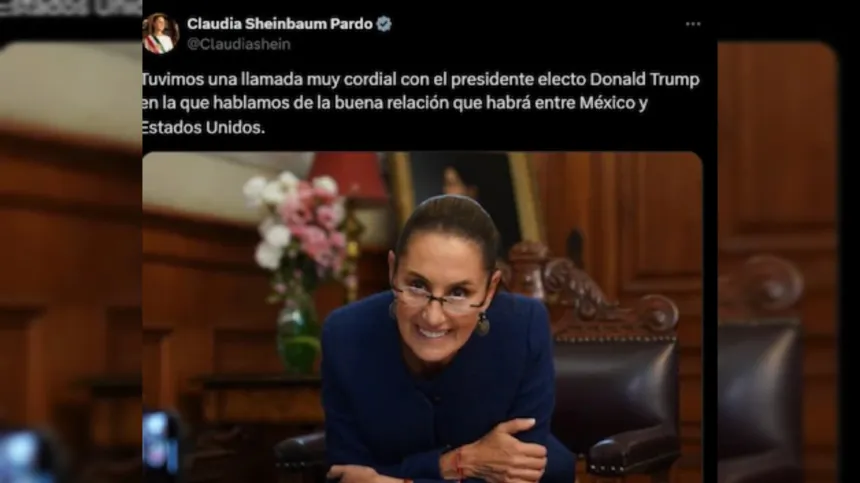 Sheinbaum ya habló con Trump, «Habrá buena relación»