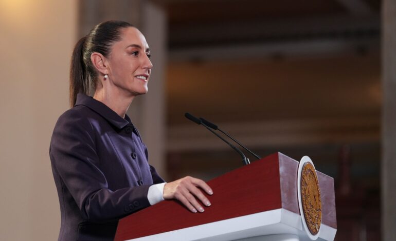 Claudia Sheinbaum presenta plan nacional hídrico