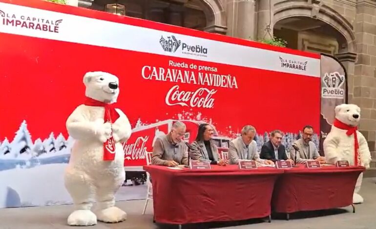 La Caravana Coca-Cola volverá a Puebla con desfile, conciertos, baile y más