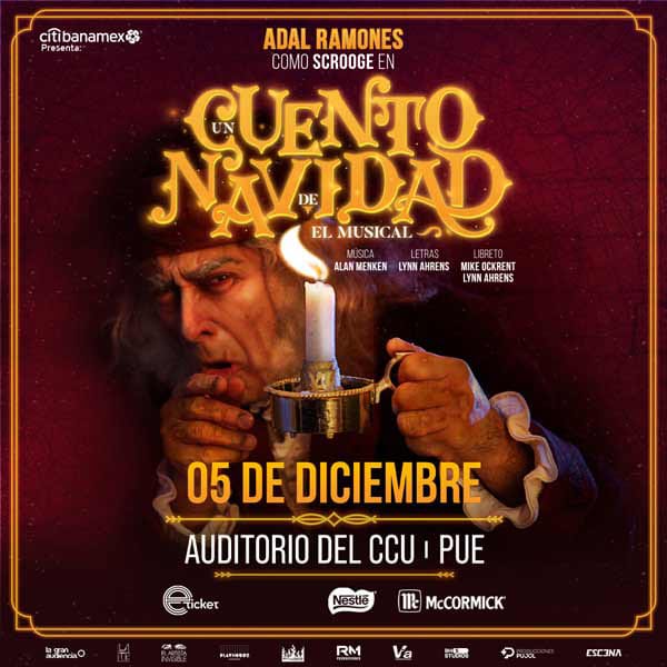 ¡Adal Ramones llegará al Auditorio del CCU con «Un Cuento de Navidad»!