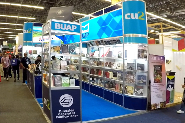 Exhibe BUAP casi 500 títulos en la Feria Internacional del Libro de Guadalajara