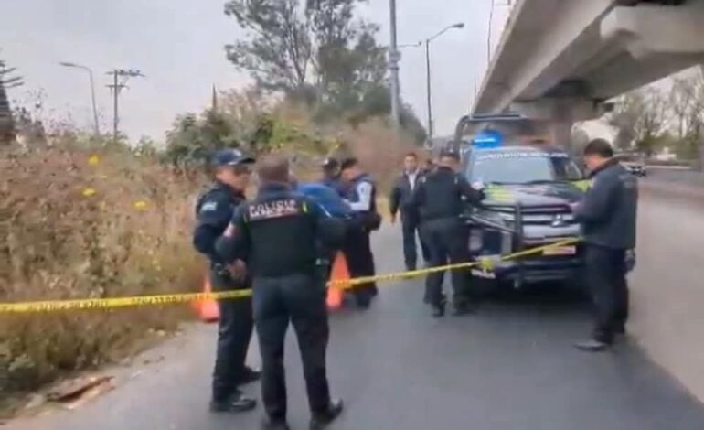 Hombre muere atropellado en la autopista México-Puebla