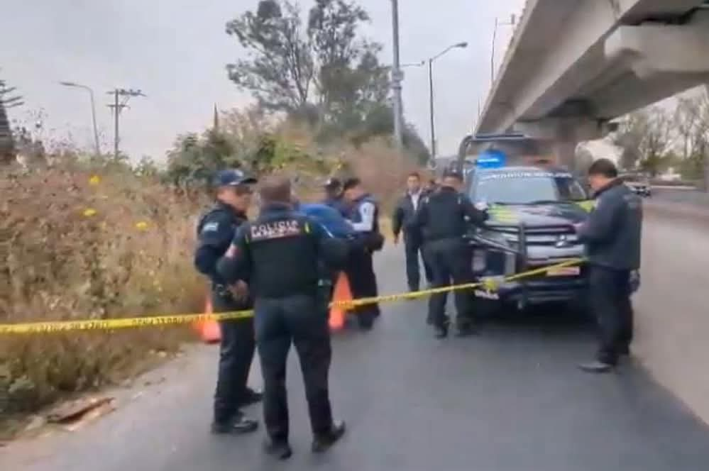 Hombre muere atropellado en la autopista México-Puebla