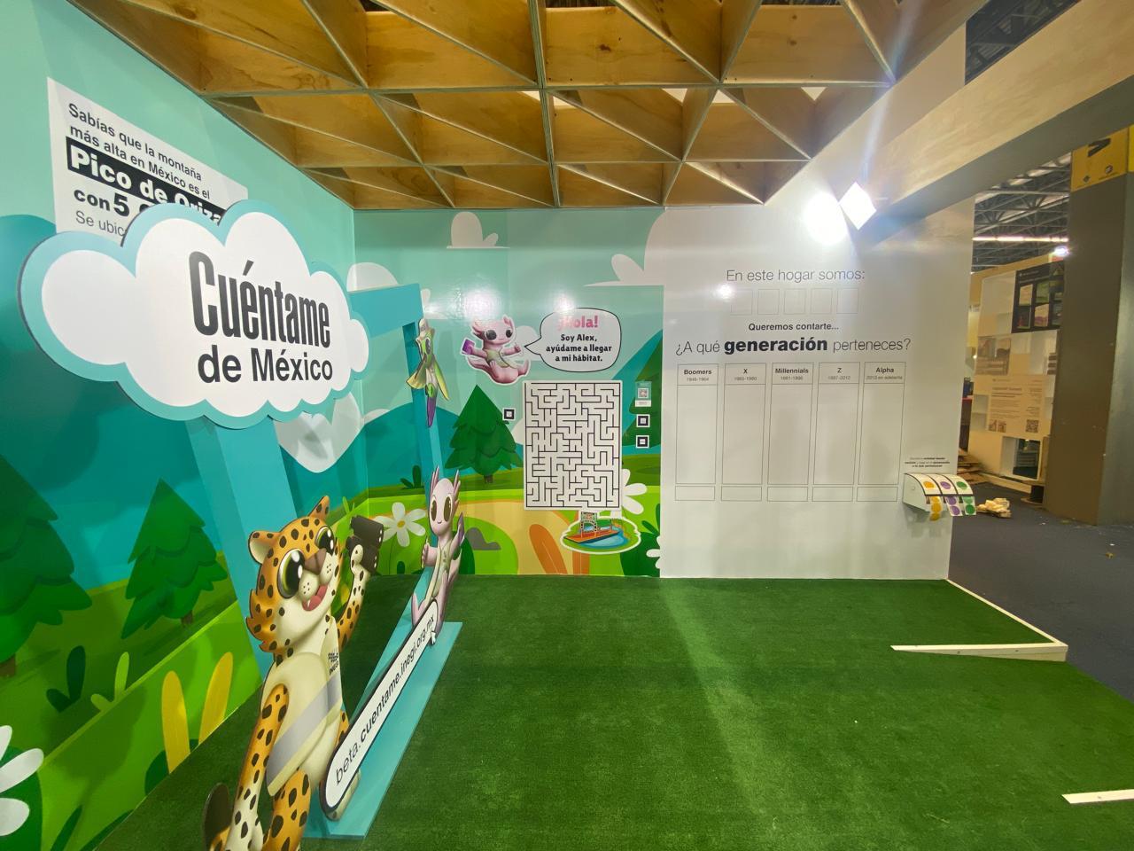 Gana INEGI primer lugar al mejor estand en su categoría en la Feria Internacional del Libro