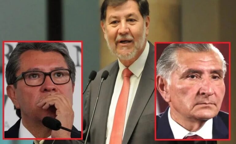 Noroña asegura que el conflicto entre Monreal y Adán Augusto está superado