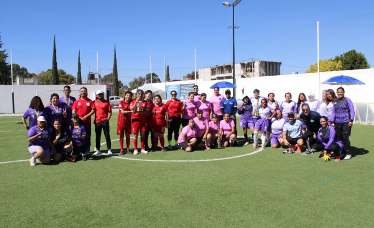 Topas FC gana el Primer Torneo Nacional de Fútbol 5 para Mujeres Ciegas de Puebla