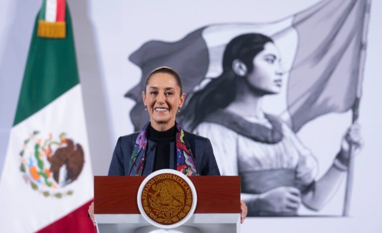 Claudia Sheinbaum destaca cifra récord de empleos reportados ante el IMSS