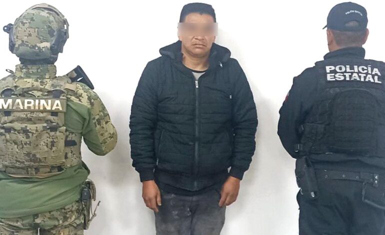 Detiene SSP y SEMAR a hombre en posesión de hidrocarburo robado