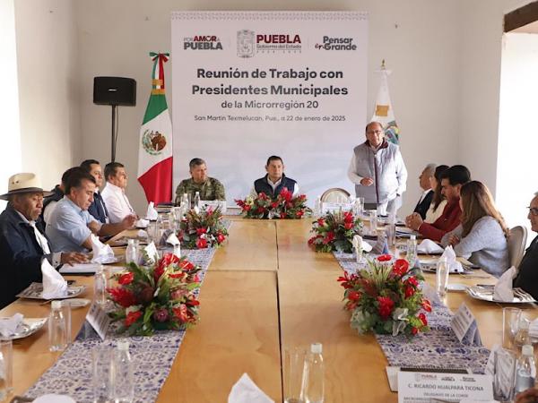 Seguridad, justicia y riqueza comunitaria, pilares del gobierno de Armenta