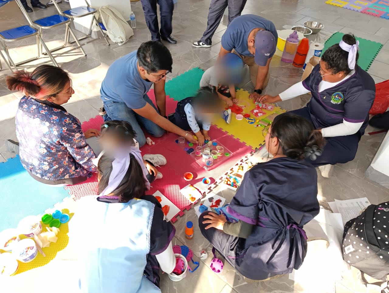 Con éxito se llevó a cabo el «Taller de juegos de la primera infancia» en el DIF Municipal de Cuautlancingo