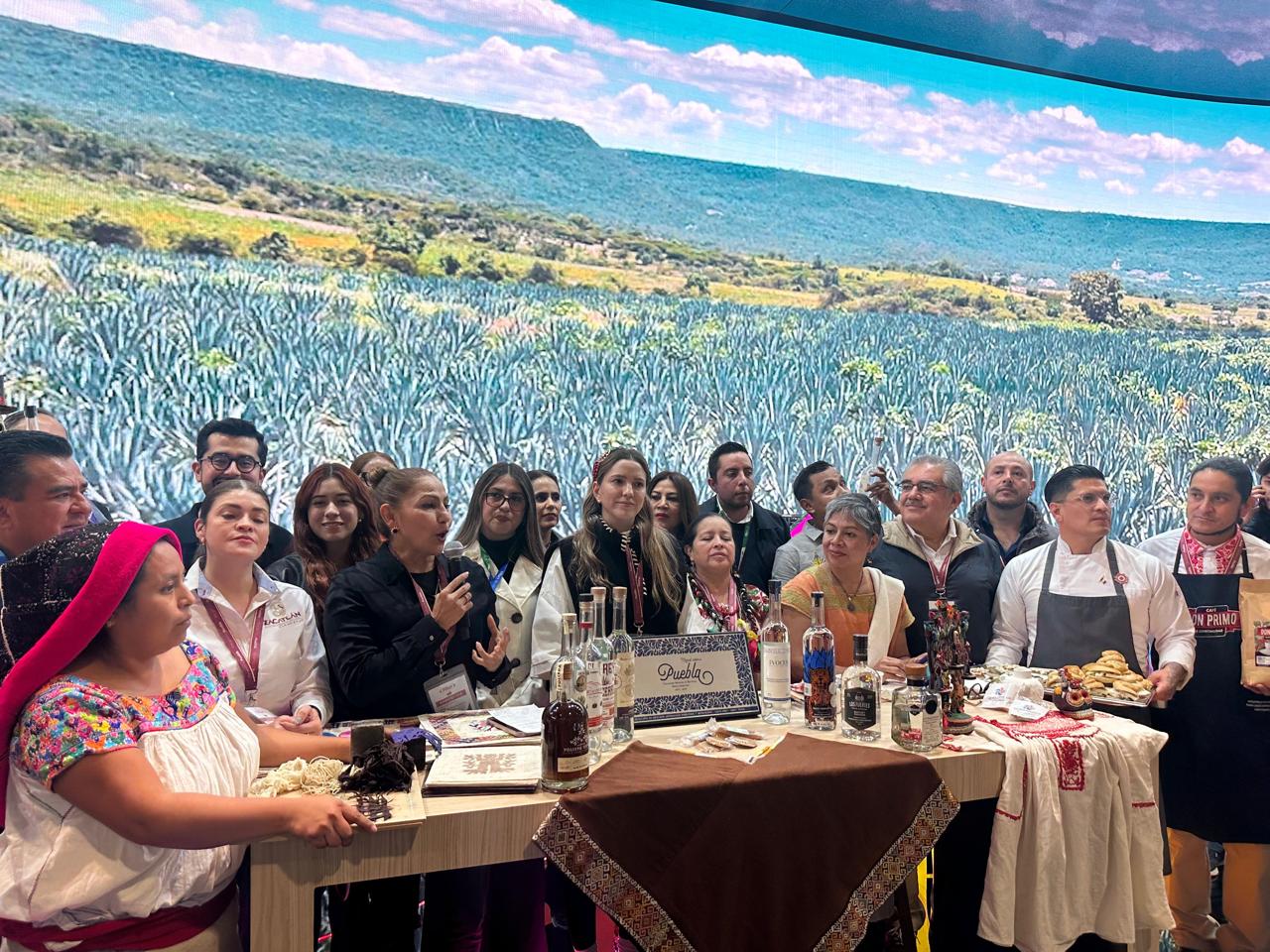 Promociona Gobierno de la Ciudad a Puebla en FITUR