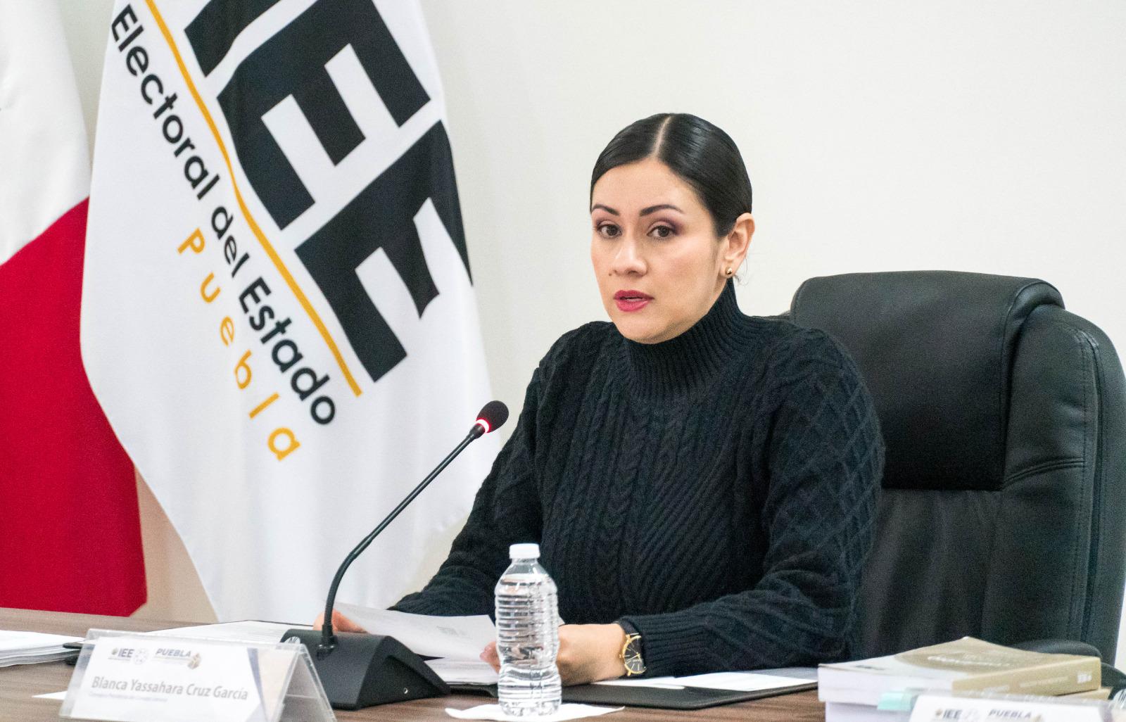 IEE Puebla continua sin notificar al Congreso si Gaby Chumacero ocupará la vacante en la LXII Legislatura