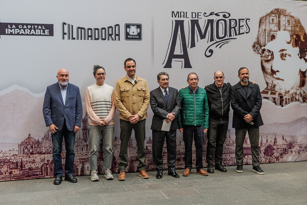 Anuncia Gobierno de la Ciudad grabación de serie “Mal de Amores” en Puebla