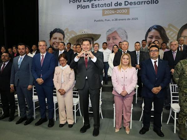 Plan Estatal de Desarrollo, posicionará a Puebla en el Top Ten nacional: Armenta