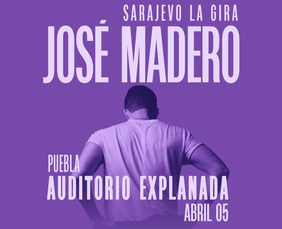 ¡Estos son los precios para poder ver a José Madero en Puebla!