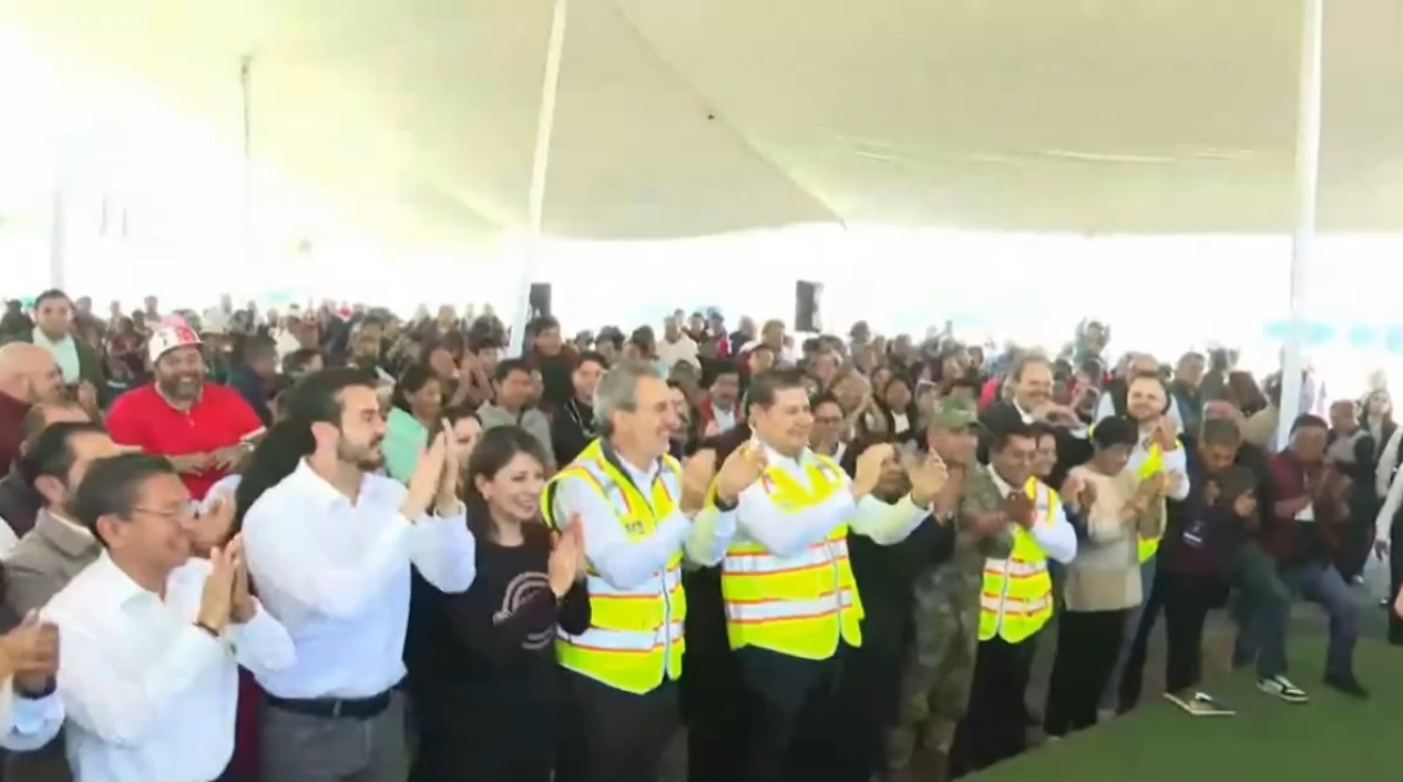 Alejandro Armenta y Pepe Chedraui inician construcción del mercado de San Ramón