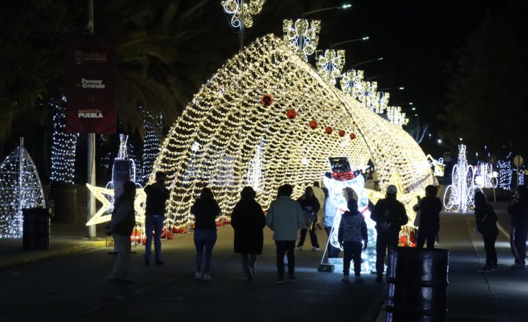 Reúne festival navideño «Por Amor a Puebla» a 355 mil visitantes