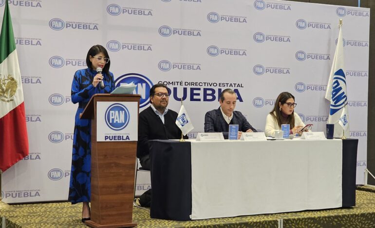 PAN Puebla aprueba competir en alianza en la elección extraordinaria 2025