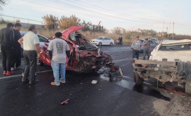 Choque deja un muerto y tres heridos en la carretera Atlixco – Puebla