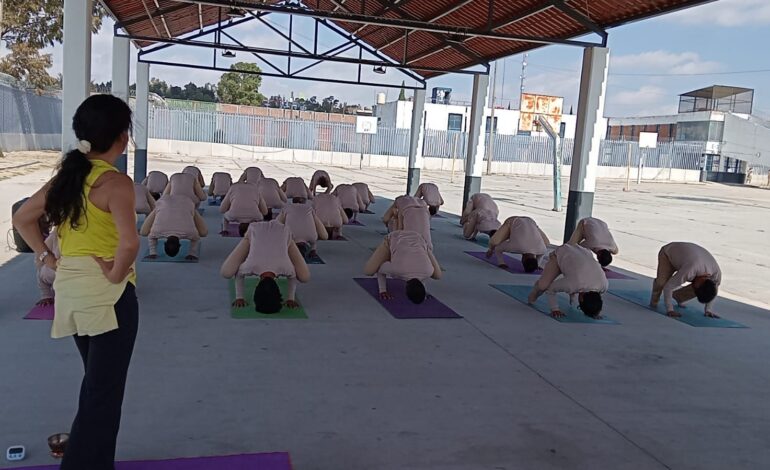 Participó el CERESO de San Miguel en Yoga