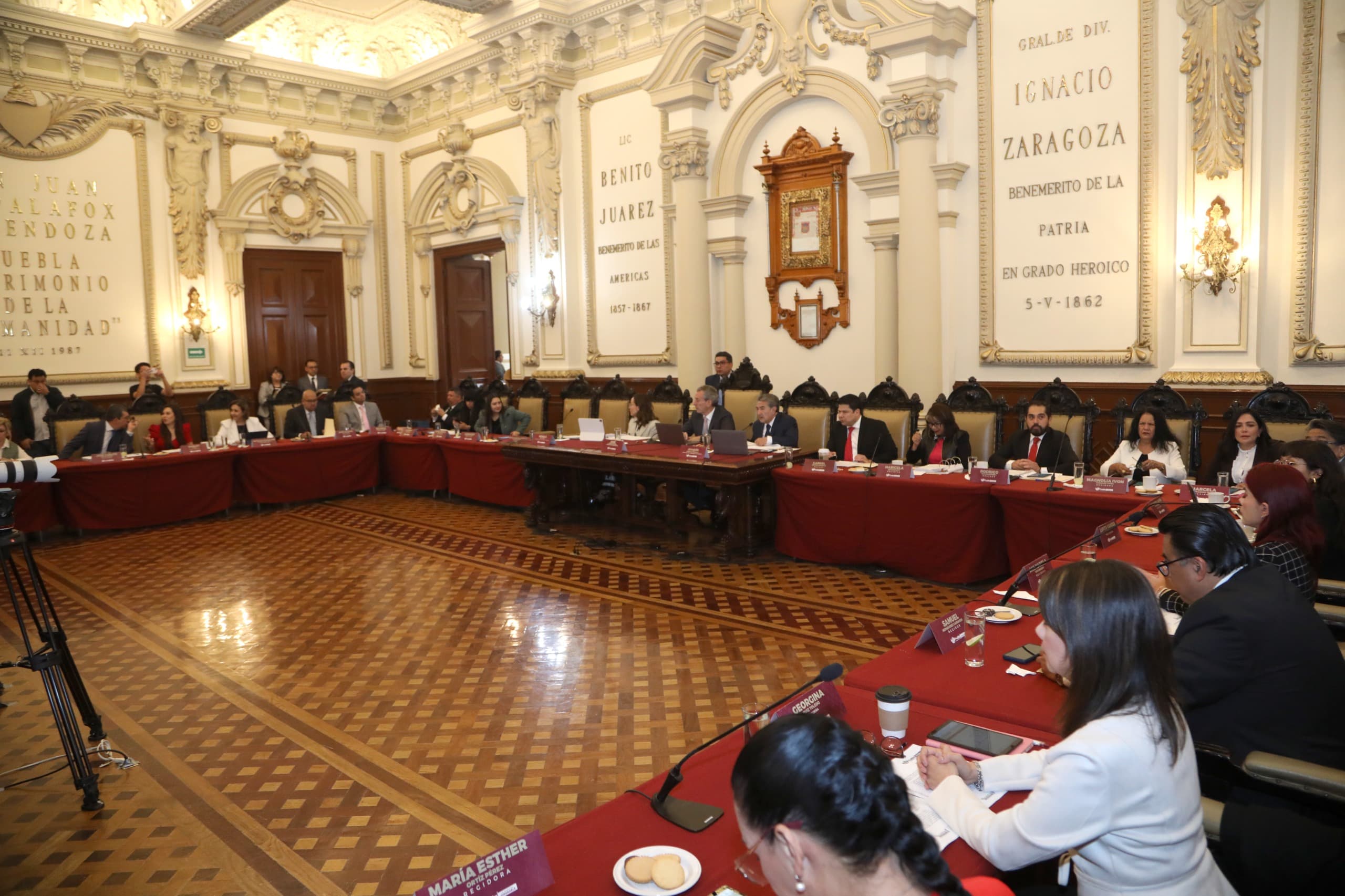 Cabildo poblano valida resultados de los plebiscitos de San Sebastián de Aparicio