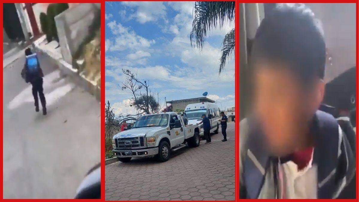 Intervienen transporte público por acoso a menor en municipio de Puebla