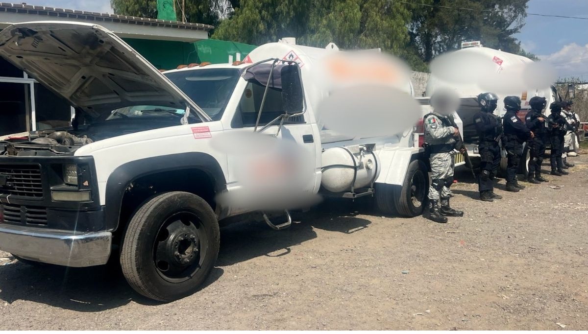 Detienen a 5 por trasiego ilegal de gas