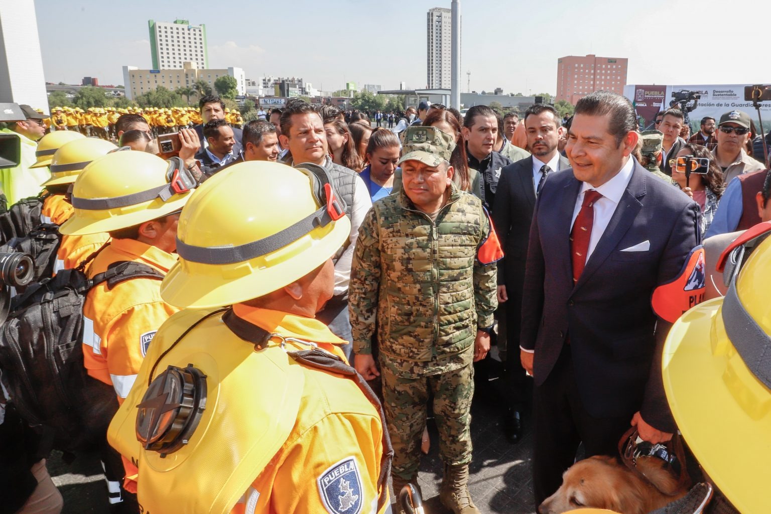 “Puebla no ha enviado a Guardia Nacional a la frontera”: Alejandro Armenta y Francisco Sánchez