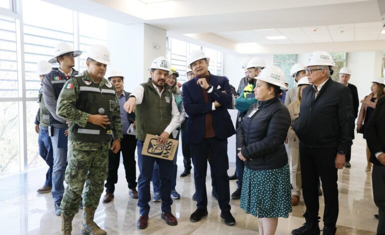 Gobierno de Claudia Sheinbaum avanza en la reconstrucción del Hospital San Alejandro