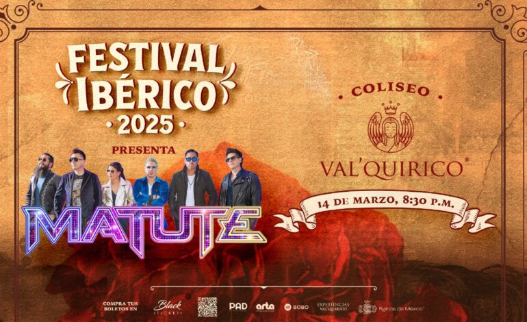 Matute llega al Festival Ibérico de Val’Quirico con su «Party Monster Tour»