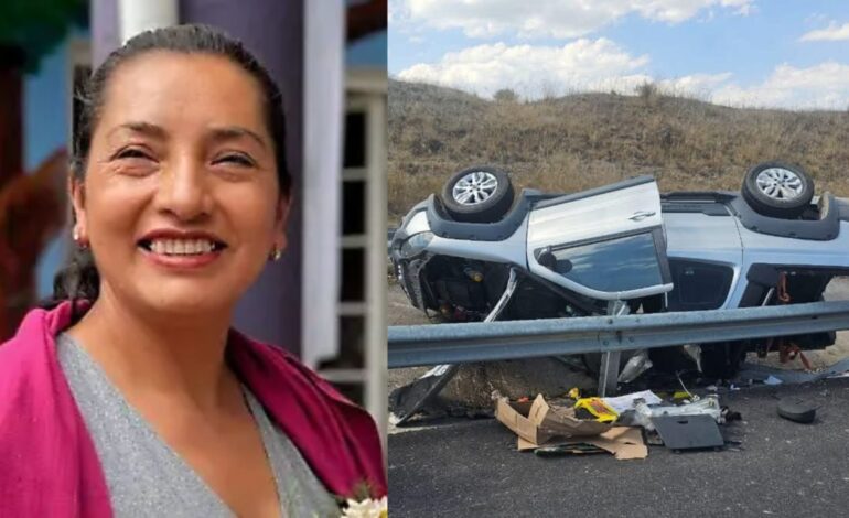 Fallece excandidata de Tlatlauquitepec por accidente vial