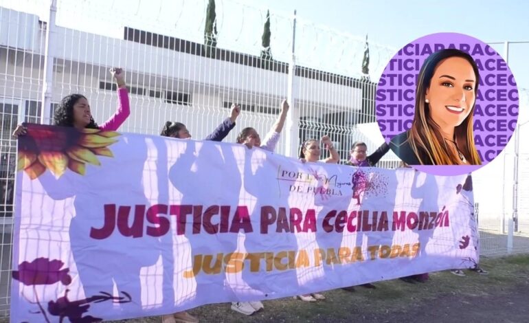 Colectivo Feminista se manifiesta para exigir justicia para Cecilia Monzón