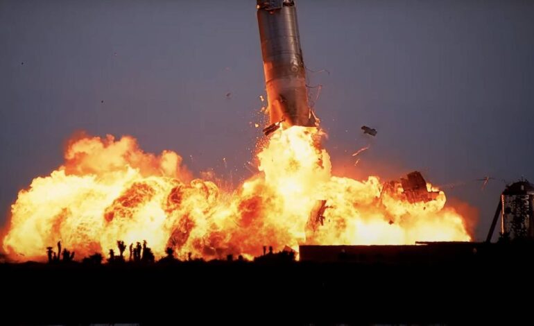 Explota Stharship en vuelo de prueba