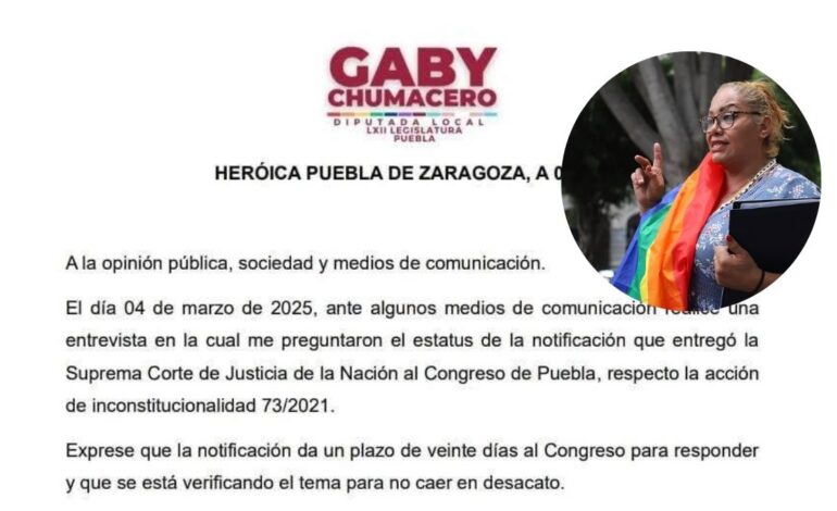 ¡Que siempre no! Gaby Chumacero se retracta por declaración sobre “desapariciones voluntarias”