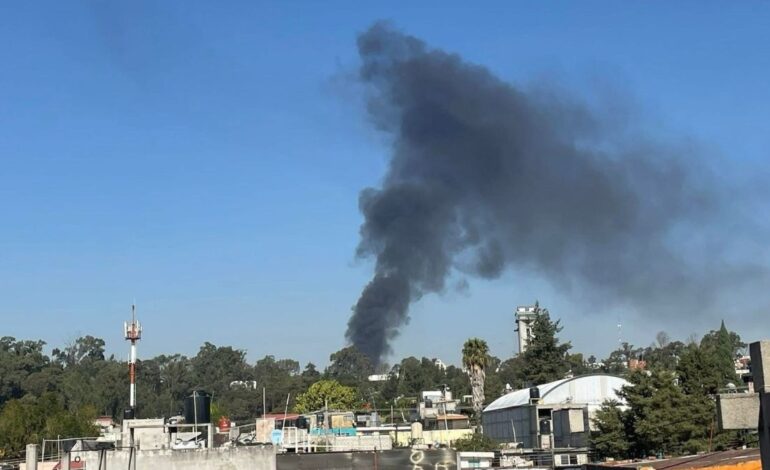 Genera incendio alerta en Los Fuertes